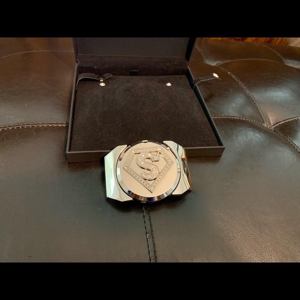 Superman belt buckle